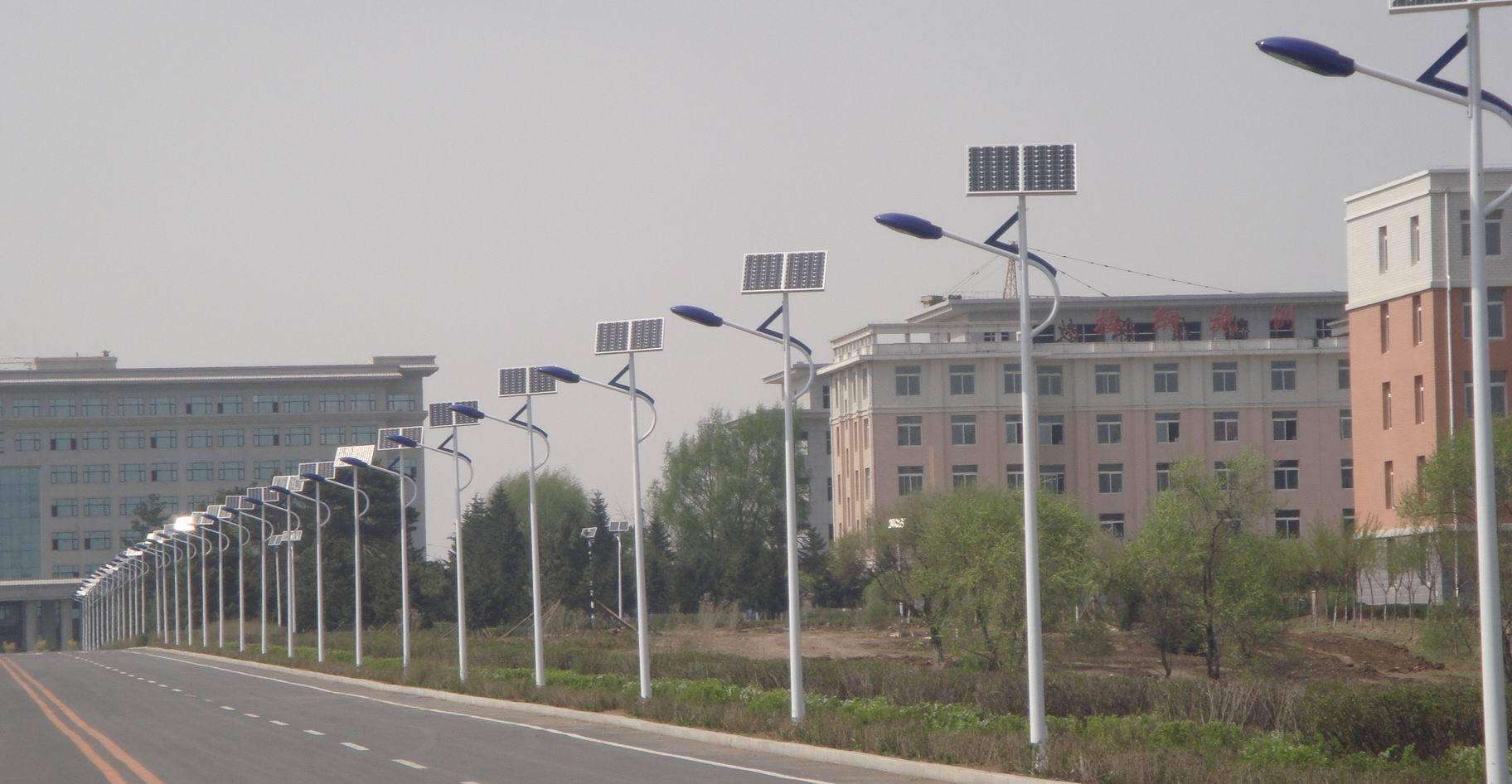 江門新農村太陽能路燈
